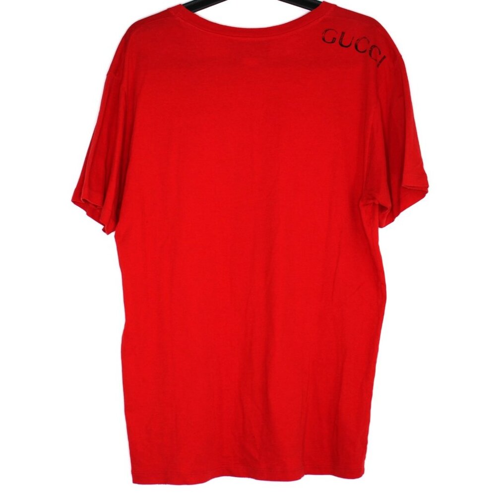 Gucci Red Short Sleeve Tee